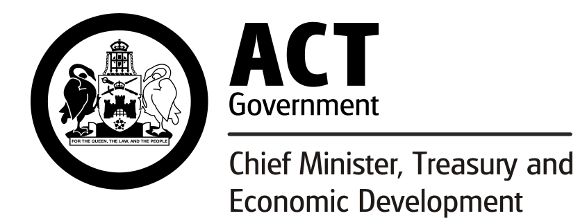 Chief Minister, Treasury and Economic Development Directorate Logo